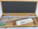New old Stock Mitutoyo 543-113 0-300mm Long Jaw  Vernier Caliper 0.02mm Resolution c/w  Wooden Box - Cardon Tools
