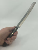 New Old Stock 1960s PREMIER made in UK 8-1/2 Stainless Steel Serrated Blade Slicing Knife - Cardon Tools