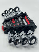 New Old Stock TEKTON  Flex-Head RATCHETING Double Box End Wrench Set 5/16" - 3/4" - Discontinued - Cardon Tools