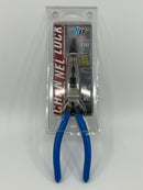 Channellock USA Made 8-INCH XLT Combination BENT Long Nose Pliers with Cutter E388 - Cardon Tools