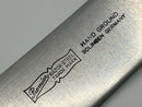 New Old Stock 1960s PREMIER Solingen Germany HAND Ground 8" High Carbon Steel Butchers Knife - Cardon Tools