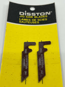 New Old Stock DISSTON Canada Has Bayonet Style Jig Saw blades 2 pack 24 Teeth - Cardon Tools