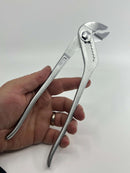 New Old Stock LINDSTROM Sweden 10"  No. 1343 CHROME Water Pump Pliers - Cardon Tools