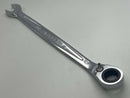 Facom 467 Series SATIN Chrome Reversible Ratcheting Combination Wrench - 8mm (467.8) - Cardon Tools