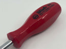 HUGE New Old Stock WIHA No. 313 W. Germany SOLID RED Handled POZIDRIV 4 x 200 SUPADRIV  Screwdriver - Cardon Tools