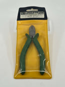 New Old Stock LINDSTROM Sweden No. 1625 E 50  Snipe Nose Diagonal Cutter Pliers with Plastic Grips - Cardon Tools