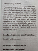 Stersteiger Germany 'Remosa Blitz'  6.5"  Stainless Steel Hair Cutting Scissors - Cardon Tools