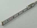 New Old Stock Starrett USA made 6' Engineers Wooden Folding Rule with Brass Hinges No. 91E - Discontinued - Cardon Tools