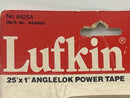 New Old Stock LUFKIN USA made 8425A 25' x 1" Anglelok Power Tape c/w ANGLE DIAL GAGE - Cardon Tools