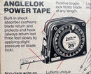 New Old Stock LUFKIN USA made 8425A 25' x 1" Anglelok Power Tape c/w ANGLE DIAL GAGE - Cardon Tools