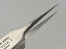 VIOLA Made in ITALY  Stainless Steel High Precision Tweezers Style 5-SA  with ULTRA-FINE TAPERED TIPS - Cardon Tools