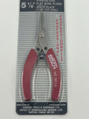 New Old Stock General Tools Made in Japan 5" Stainless Steel Duck Bill SMOOTH Jaw Needle Nose Pliers