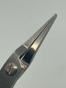 New Old Stock General Tools Made in Japan 5" Stainless Steel Duck Bill SMOOTH Jaw Needle Nose Pliers