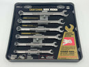 New Old Stock 6 pc CRAFTSMAN made in USA METRIC QUICK Combination Wrench SET  No. 42357 - Cardon Tools
