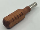 3 New Old Stock Vermont Birch Hardwood File / Small Tool Handle with Long Ferrule - Cardon Tools