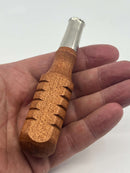 3 New Old Stock Vermont Birch Hardwood File / Small Tool Handle with Long Ferrule - Cardon Tools