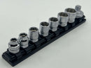 Koken made in Japan 3/8" Dr 9 Pc Z-SERIES 6pt  METRIC Ultra Short Socket Set 8-19MM 3285ZE - Cardon Tools