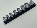 Koken made in Japan 3/8" Dr 9 Pc Z-SERIES 6pt  METRIC Ultra Short Socket Set 8-19MM 3285ZE - Cardon Tools