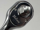 Koken Made in Japan SHORT Full Polish 1/4" Dr.  RATCHET 75mm KEY RING - Cardon Tools