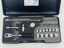 Koken made in Japan 1/4"  Dr Socket Set Z-SERIES 26pcs  W/ 72 TOOTH RATCHET P2285Z - Cardon Tools
