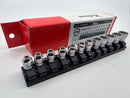 Koken made in Japan Z-series 1/4" Dr. 12 pc ULTRA SHALLOW  Socket Set 4-14 MM 6 Point  RS2400MZ/12 - Cardon Tools