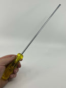 Beautiful New Old Stock PROTO USA Made Narrow Extra Long Slotted Screwdriver ( 1/4" x 15-1/2") - Discontinued J9639C - Cardon Tools