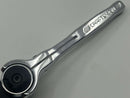New Old Stock 2018 Craftsman 1/4" Drive 72 Tooth Full Polish Swivel Head Ratchet - Cardon Tools