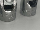 New Old Stock 5pc WILLIAMS USA made 3/8" Dr UNIVERSAL Socket Set 7/16" - 11/16" Range - Cardon Tools