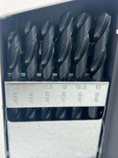 Morse USA made 25pc 118˚ Jobber Length 1 mm to 13 mm (by 0.5 mm) Drill Bit Set - Cardon Tools