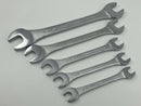 New Old Stock 5pc Williams /  Vulcan USA made Metric Wrench Set 10mm - 19mm Range EWM - Series - Cardon Tools