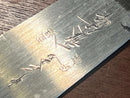 HUGE New Old Stock 390mm Hand Forged Japanese Log  Saw Blade - Cardon Tools