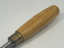 Vintage Marples UK made Heavy Duty 30mm Firmer Gouge c/w Box Wood Handle - Great LOGO on handle