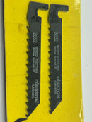 New Old Stock DISSTON Canada No. 3652  Bayonet Style Hollow Ground WOOD Cutting Jig Saw blades 2 pack 6 Teeth