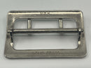 New Old Stock North & Judd USA made Sam Browne 2-1/4" Nickel Plated SOLID Brass Belt Buckle