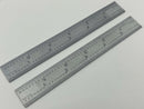 4 pc SET New Old Stock 1980s Rabone Chesterman UK made Rules 12" and 6"