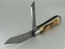New Old Stock 2019  Great Eastern Cutlery - Tidioute Cutlery PA USA Hand Crafted Folding Knife - Natural Oily Creek Bone Handle