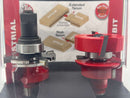 Freud 99-760 Premier Adjustable Rail and Stile Router Bit Set (Round Over ), 1/2-Inch Shank Made in ITALY 