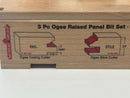 Freud 97-226 Premier 3 pc Ogee Raised Panel Bit Set  , 1/2-Inch Shank Made in ITALY