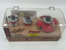 Freud 97-210 Premier 3 pc Ogee Raised Panel With Backcutter  Bit Set  , 1/2-Inch Shank Made in ITALY