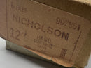 New Old Stock 1980s Nicholson made in Canada 12" FINE Long Angle Lathe File 907851