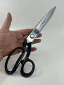 New Old Stock Clauss USA Made 12-3/4" Heavy Duty Adjustable Bent Handle Industrial Shears / Scissors