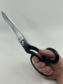 New Old Stock Clauss USA Made 12-3/4" Heavy Duty Adjustable Bent Handle Industrial Shears / Scissors