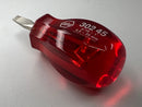 RARE New Old Stock WIHA WEST- GERMANY Stubby  SLOT  Screwdriver Set c/w CHERRY Red Acetate Handle