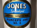 NOS Medical Forceps Jar