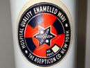 1960's enamel forceps jar ASEPTICON CO