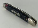 New Old Stock 2020  Great Eastern Cutlery - Tidioute Cutlery PA USA Hand Crafted Folding Knife - Blood Red Jigged Bone - 2 Blades