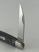 New Old Stock 2020  Great Eastern Cutlery - Tidioute Cutlery PA USA Hand Crafted Folding Knife - Blood Red Jigged Bone - 2 Blades