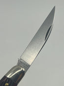 New Old Stock 2020  Great Eastern Cutlery - Tidioute Cutlery PA USA Hand Crafted Folding Knife - Blood Red Jigged Bone - 2 Blades