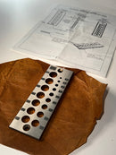 DFM Toolworks  Dowel Plate Metric 16 Hole