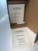 Box with Lie-Nielsen Tool Works branding and a bench plane inside.